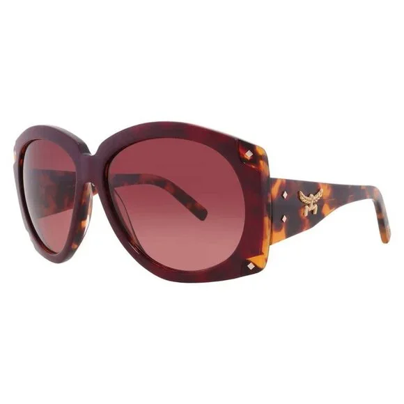 New MCM Brown Gradient Oval Unisex Sunglasses MW0005 71F 61 MW0005 71F 61Men